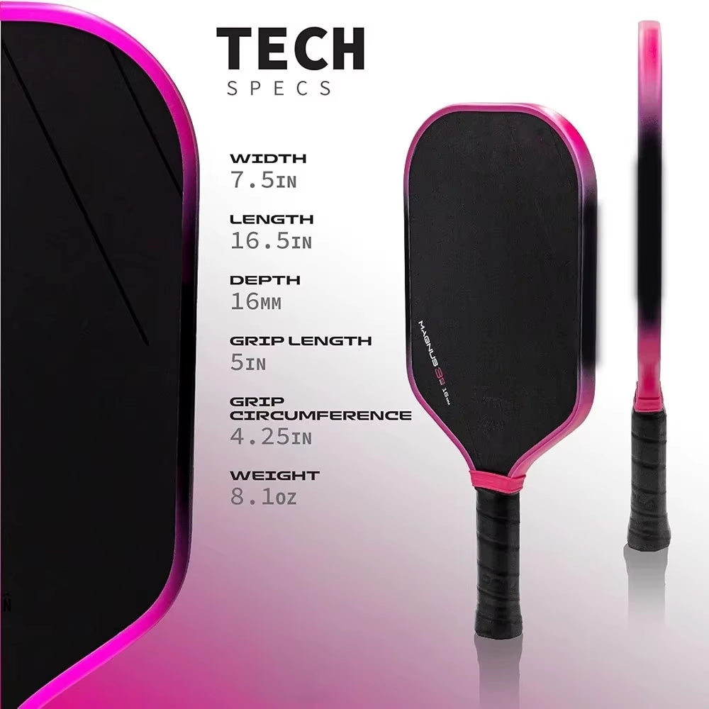 Wholesale Price Red Kevlar , Large Sweet ,Hyperion 3S, MAGNUS 3S, GEN3 Core Thermoformed T700 Carbon Fiber Pickleball Paddle