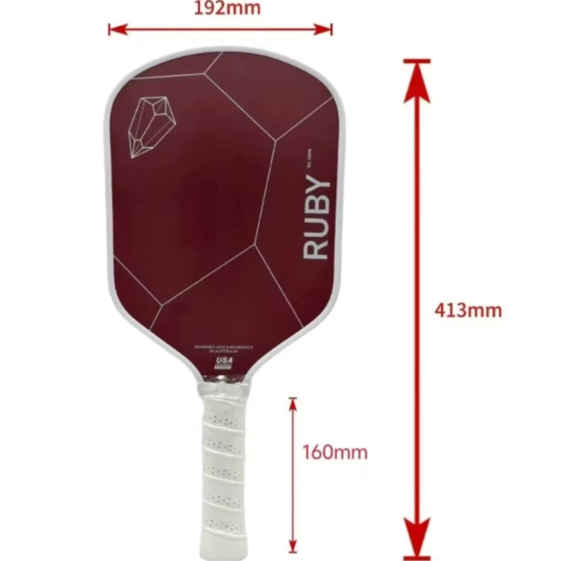 Wholesale Price Red Kevlar , Large Sweet ,Hyperion 3S, MAGNUS 3S, GEN3 Core Thermoformed T700 Carbon Fiber Pickleball Paddle